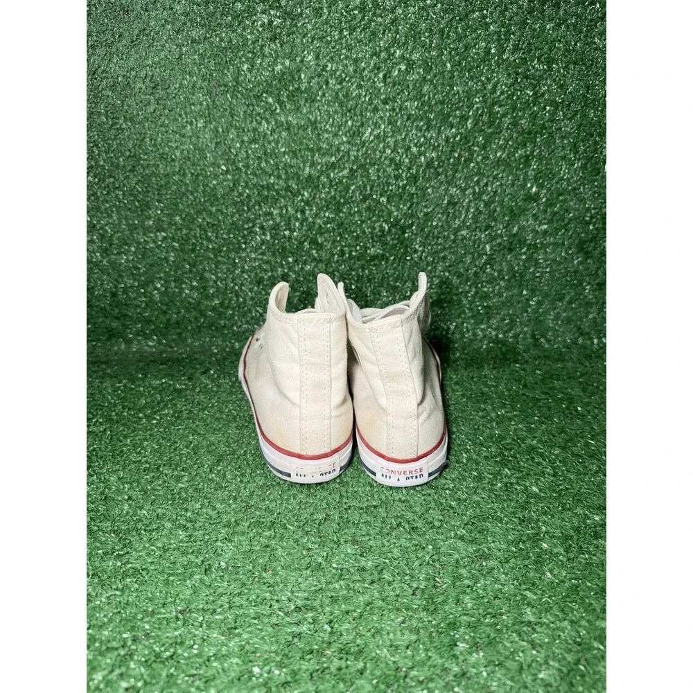 Converse All Star High Top Youth Size 2.5Y White Classic Shoes Retro Sneakers